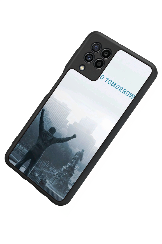 Samsung Galaxy M32 Uyumlu Rocky Tasarımlı Glossy Premium Kılıf
