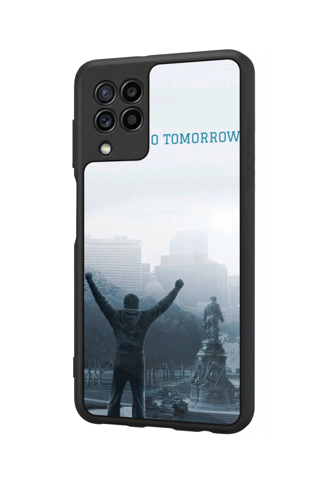 Samsung Galaxy M32 Uyumlu Rocky Tasarımlı Glossy Premium Kılıf