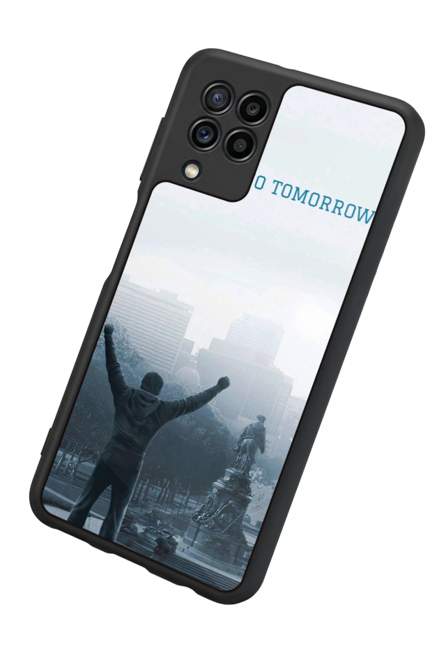 Samsung Galaxy M32 Uyumlu Rocky Tasarımlı Glossy Premium Kılıf