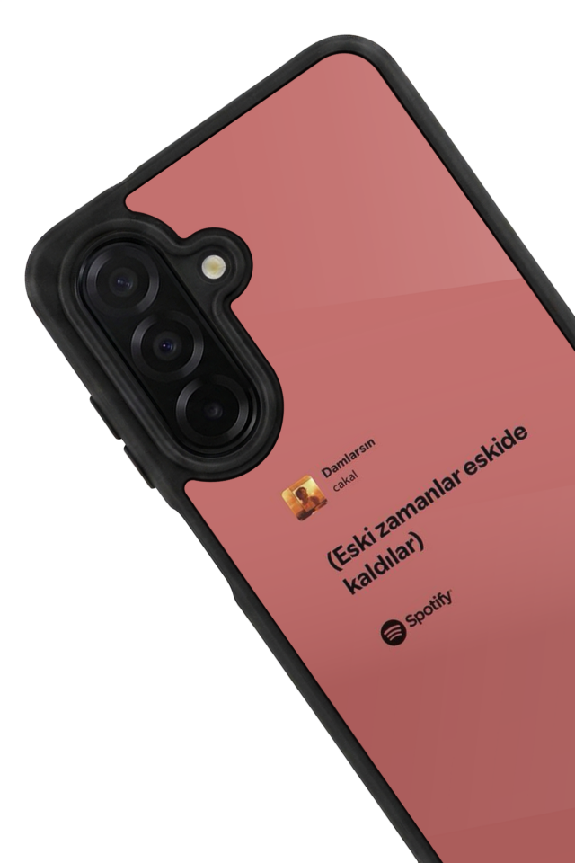 Samsung Galaxy A26 Uyumlu Sarki Sozleri Tasarımlı Glossy Premium Kılıf