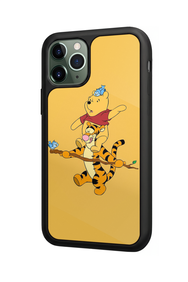 iPhone 11 Pro Max Uyumlu Winnie Tasarımlı Glossy Premium Kılıf