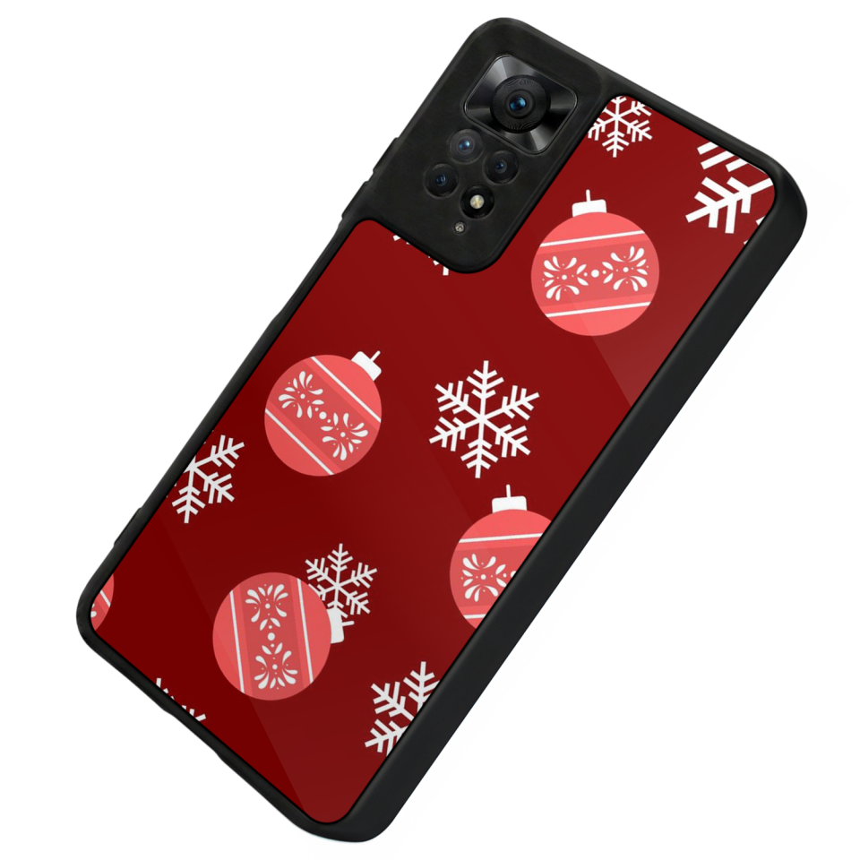 Xiaomi Redmi Note 11 Pro Uyumlu Yilbasi Christmas Tasarımlı Glossy Premium Kılıf