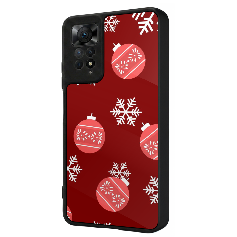 Xiaomi Redmi Note 11 Pro Uyumlu Yilbasi Christmas Tasarımlı Glossy Premium Kılıf