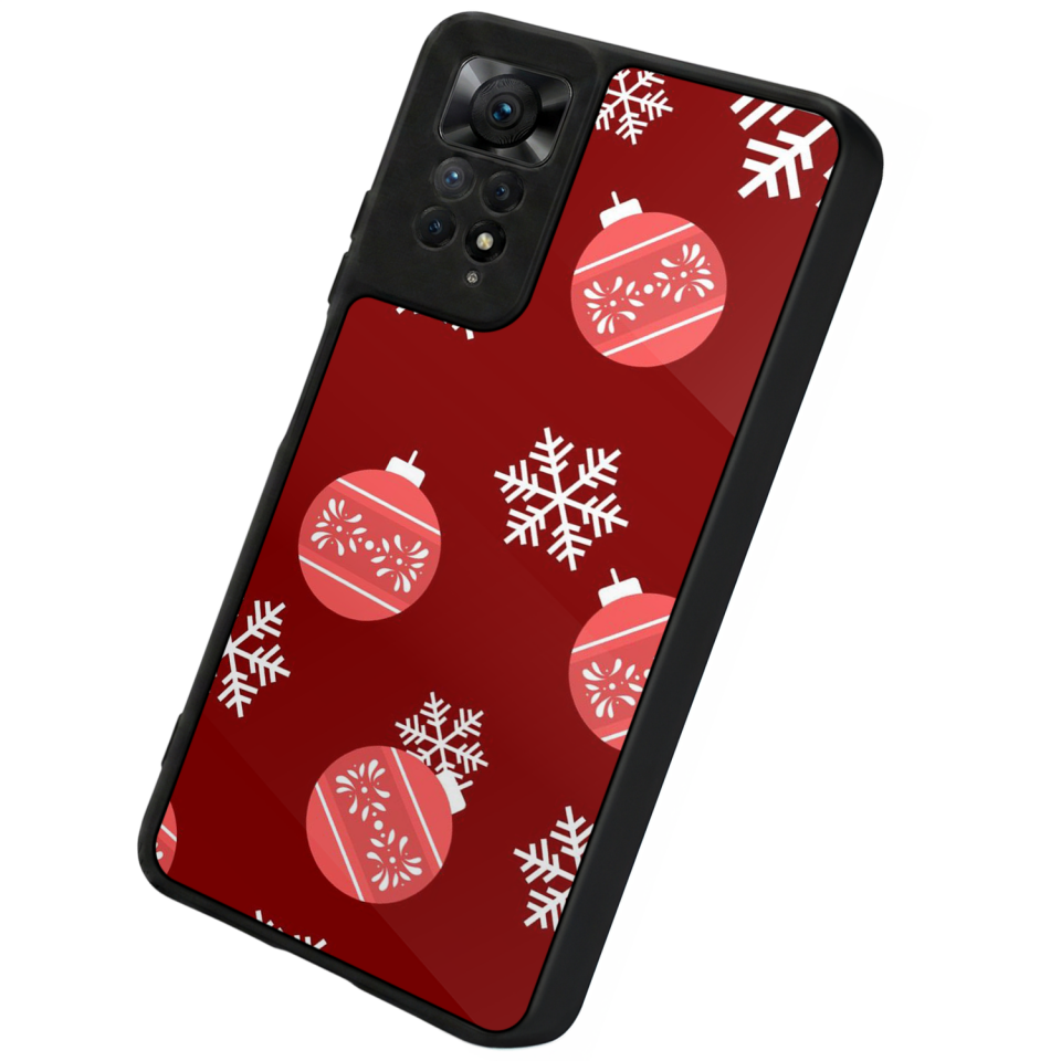 Xiaomi Redmi Note 11 Pro Uyumlu Yilbasi Christmas Tasarımlı Glossy Premium Kılıf