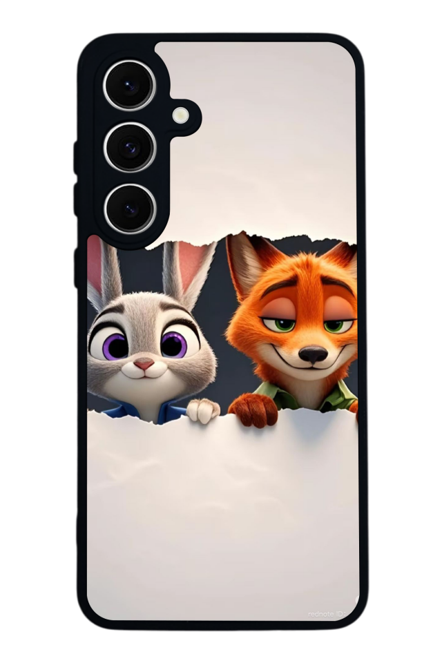 Samsung Galaxy A16 Uyumlu Zootropolis Tasarımlı Glossy Premium Kılıf