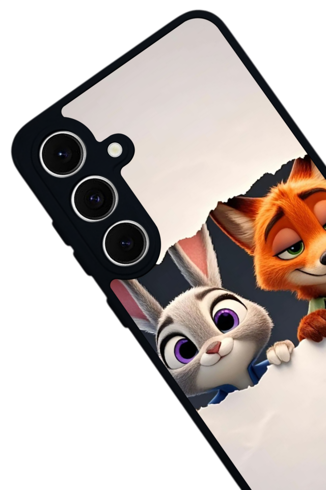 Samsung Galaxy A16 Uyumlu Zootropolis Tasarımlı Glossy Premium Kılıf