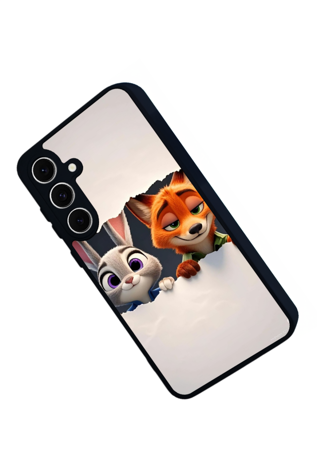 Samsung Galaxy A16 Uyumlu Zootropolis Tasarımlı Glossy Premium Kılıf