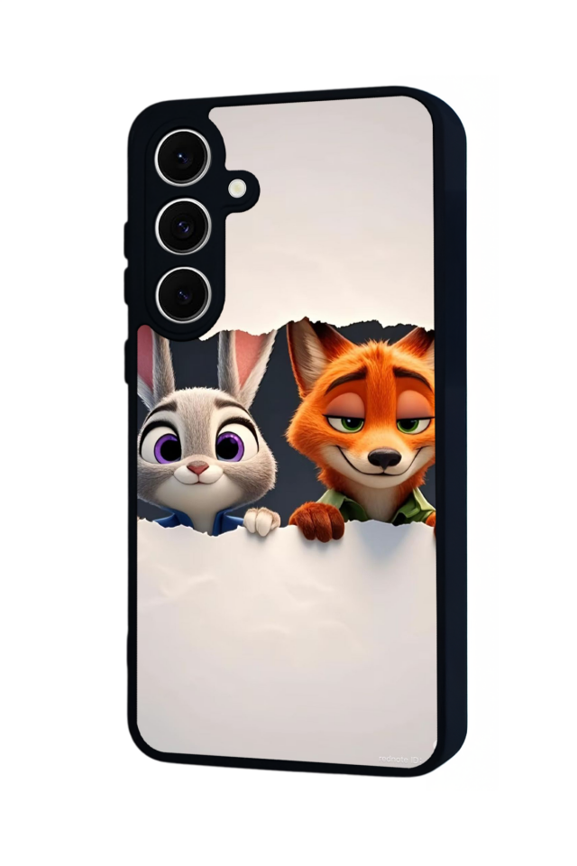Samsung Galaxy A16 Uyumlu Zootropolis Tasarımlı Glossy Premium Kılıf