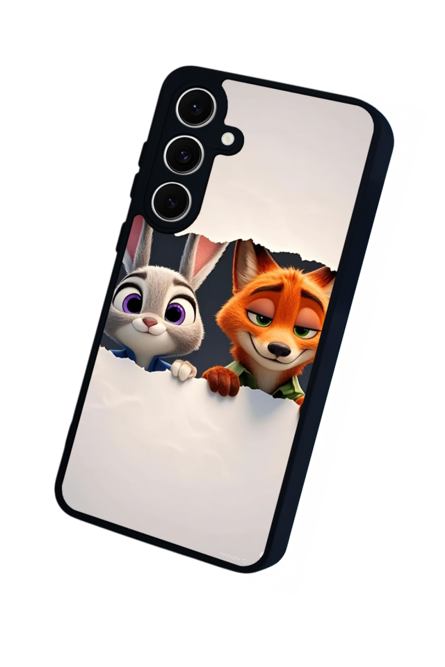 Samsung Galaxy A16 Uyumlu Zootropolis Tasarımlı Glossy Premium Kılıf