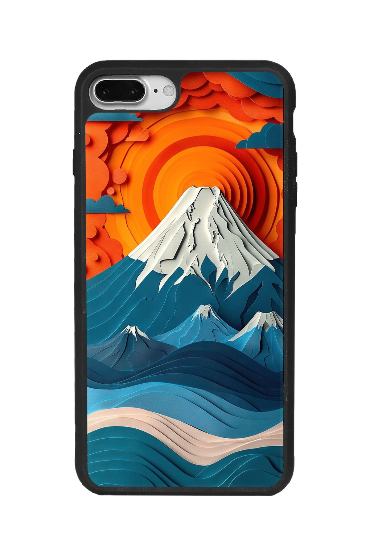 Apple iPhone 7 Plus Siyah Silikon Kılıf Çiziklere ve Darbelere Karşı Koruma