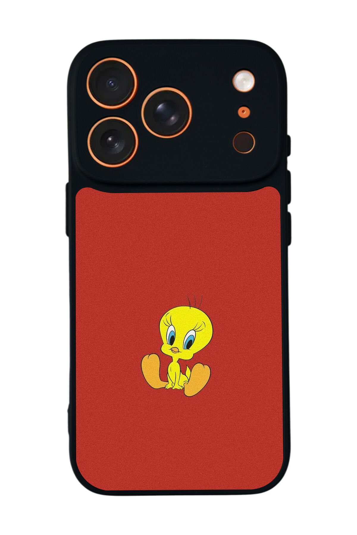 iPhone 17 Pro Uyumlu Tweety Tasarımlı Glossy Premium Kılıf