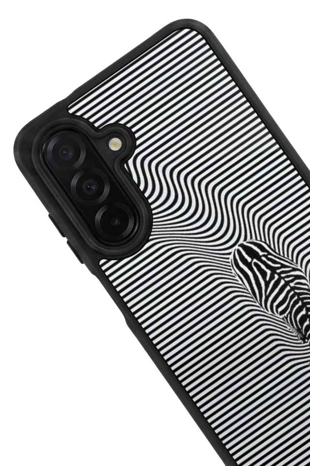 Samsung Galaxy A56 Uyumlu Çizgi Sanatı Tasarımlı Glossy Premium Kılıf