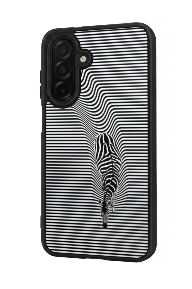 Samsung Galaxy A56 Uyumlu Çizgi Sanatı Tasarımlı Glossy Premium Kılıf