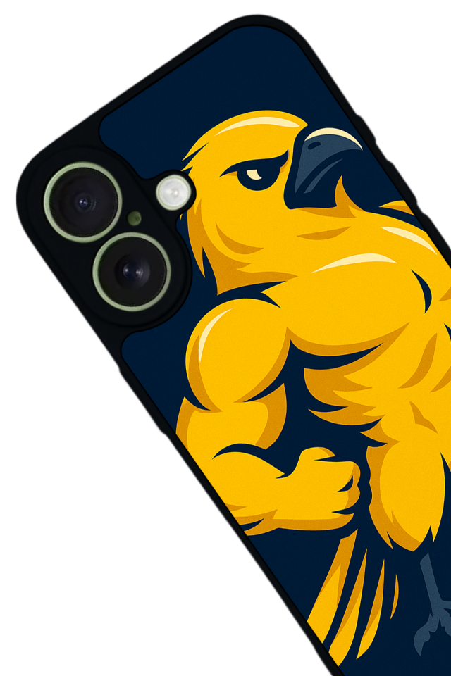 iPhone 17 Uyumlu Fenerbahce Tasarımlı Glossy Premium Kılıf