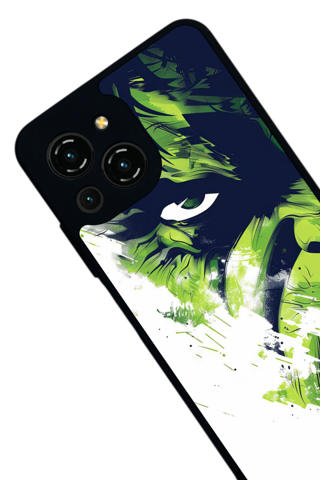 Reeder S23 Pro Max Uyumlu Hulk Tasarımlı Glossy Premium Kılıf