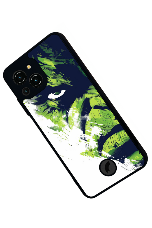 Reeder S23 Pro Max Uyumlu Hulk Tasarımlı Glossy Premium Kılıf