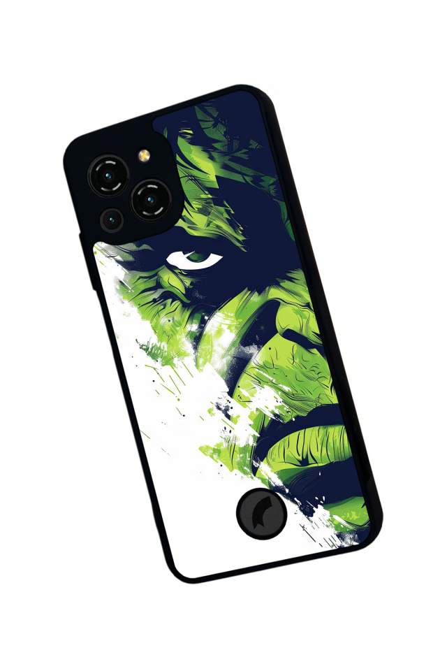 Reeder S23 Pro Max Uyumlu Hulk Tasarımlı Glossy Premium Kılıf