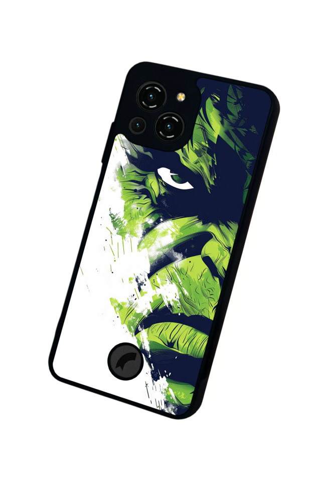 Reeder S23 Pro Max Uyumlu Hulk Tasarımlı Glossy Premium Kılıf