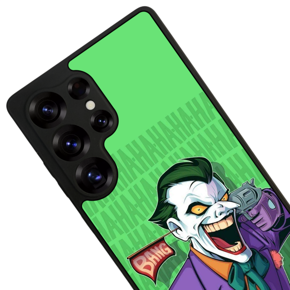Samsung Galaxy S25 Ultra Uyumlu Joker Tasarımlı Glossy Premium Kılıf