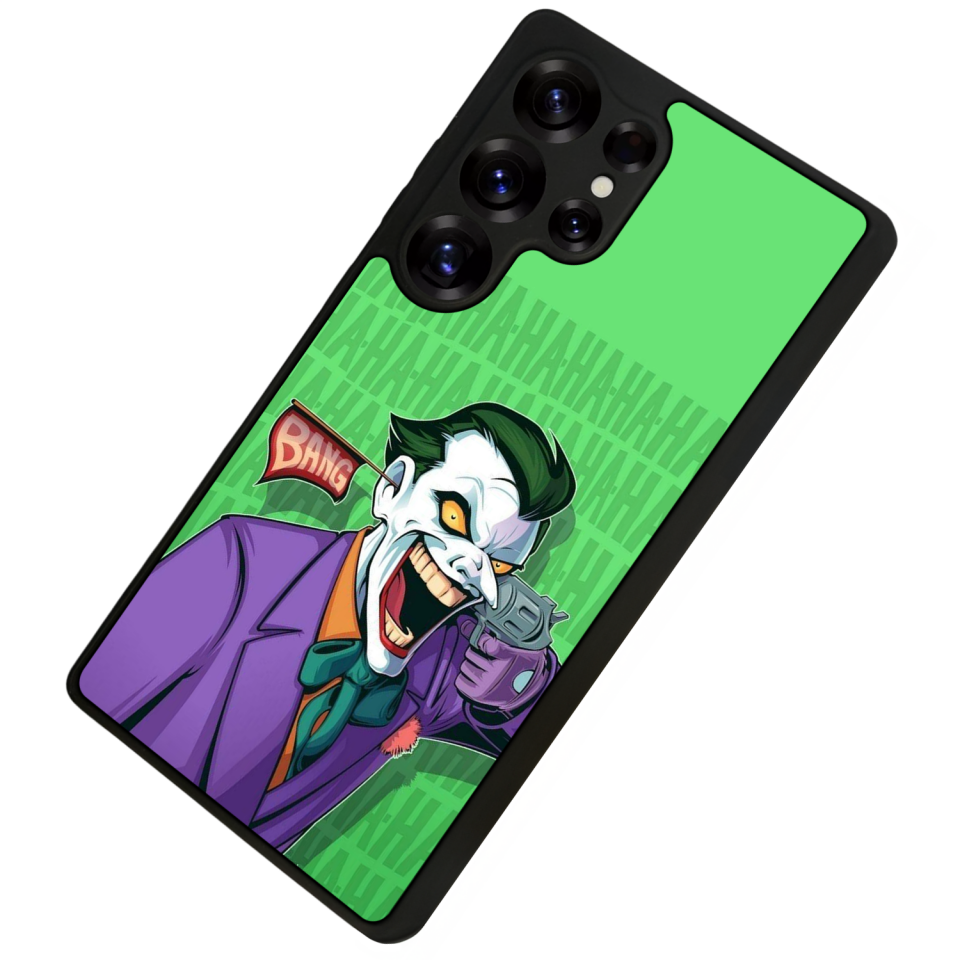 Samsung Galaxy S25 Ultra Uyumlu Joker Tasarımlı Glossy Premium Kılıf