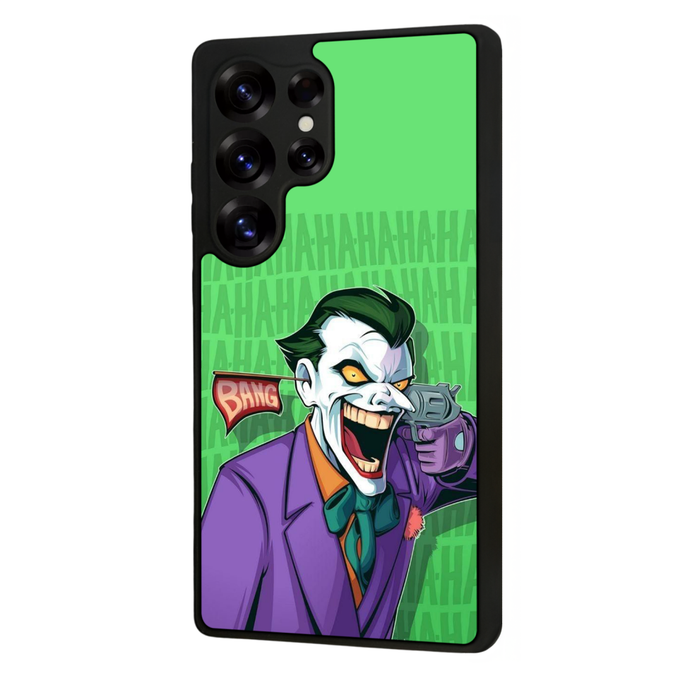 Samsung Galaxy S25 Ultra Uyumlu Joker Tasarımlı Glossy Premium Kılıf