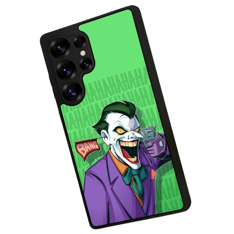Samsung Galaxy S25 Ultra Uyumlu Joker Tasarımlı Glossy Premium Kılıf