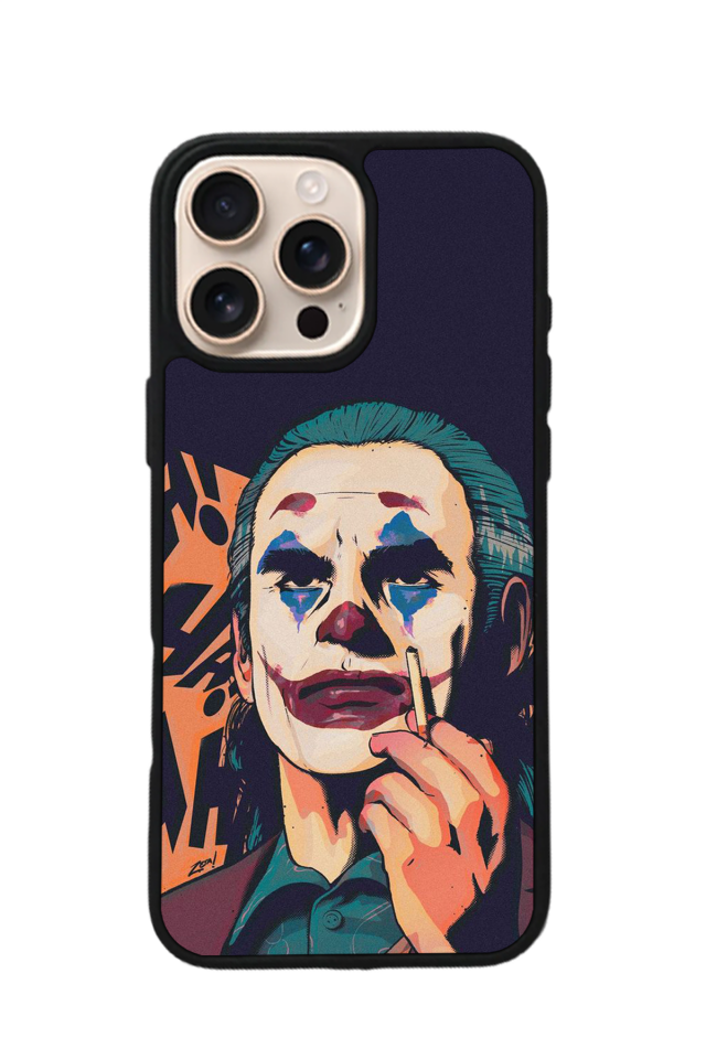iPhone 15 Pro Uyumlu Joker Tasarımlı Glossy Premium Kılıf