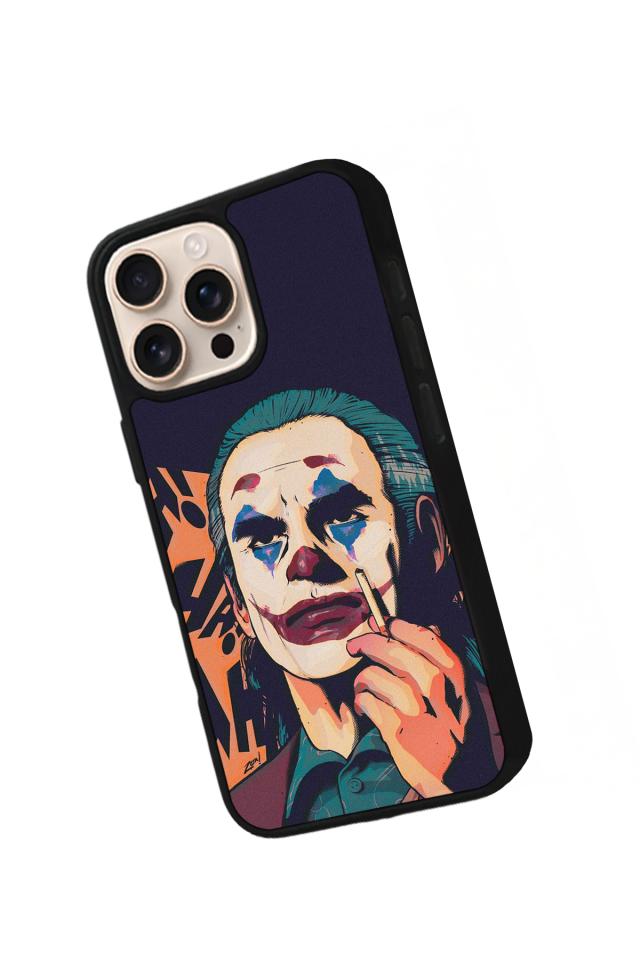 iPhone 15 Pro Uyumlu Joker Tasarımlı Glossy Premium Kılıf