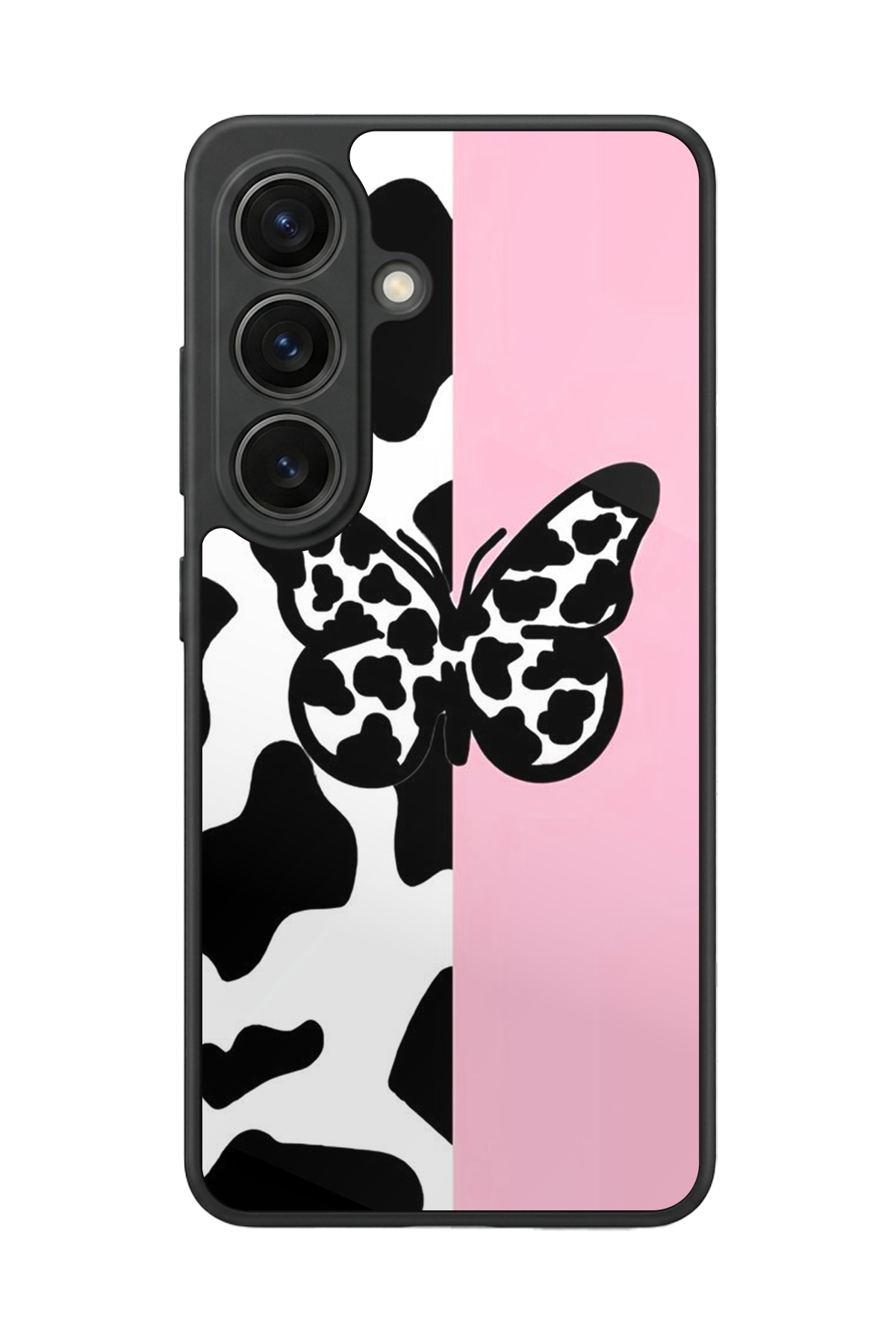 Samsung Galaxy S26 Uyumlu Kelebek Tasarımlı Glossy Premium Kılıf