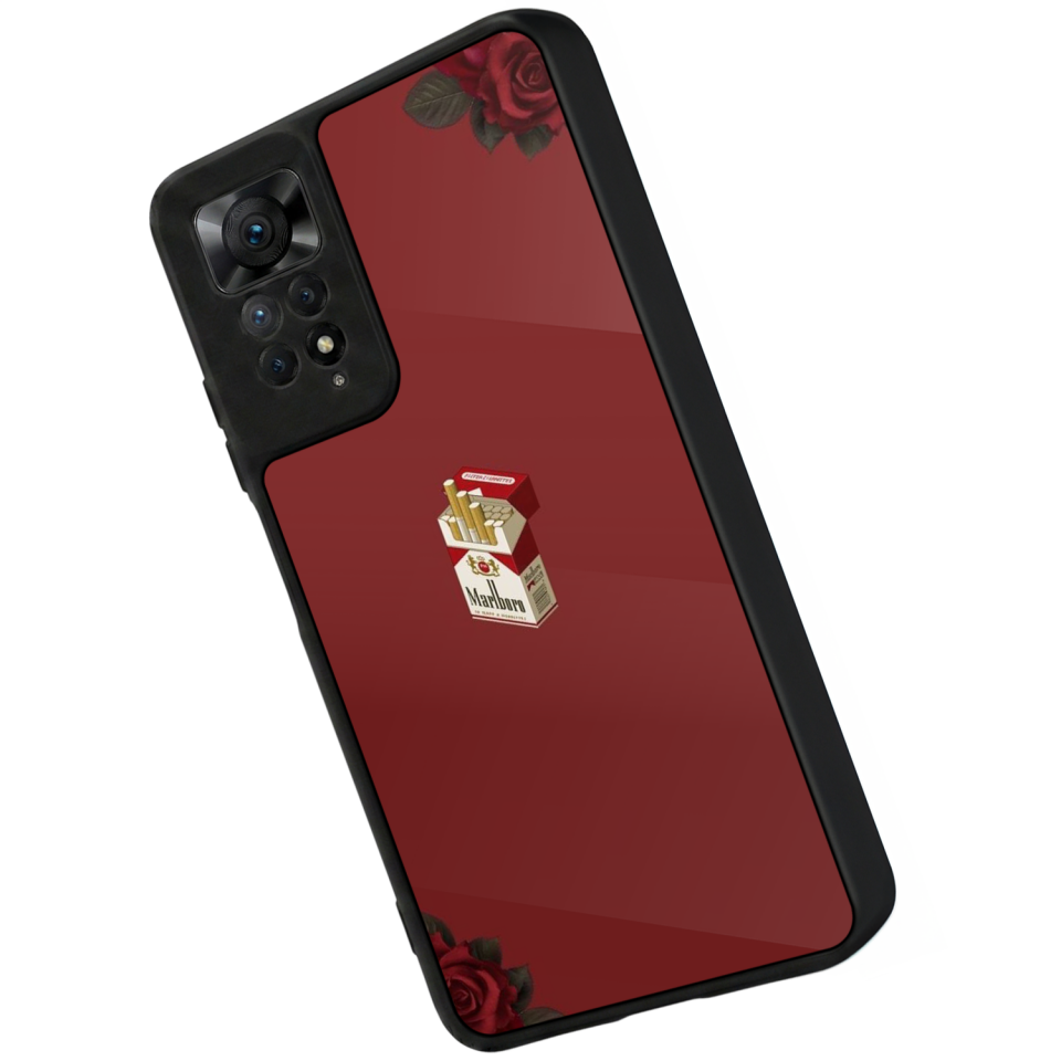 Xiaomi Redmi Note 12 Pro Uyumlu Kirmizi Tasarımlı Glossy Premium Kılıf