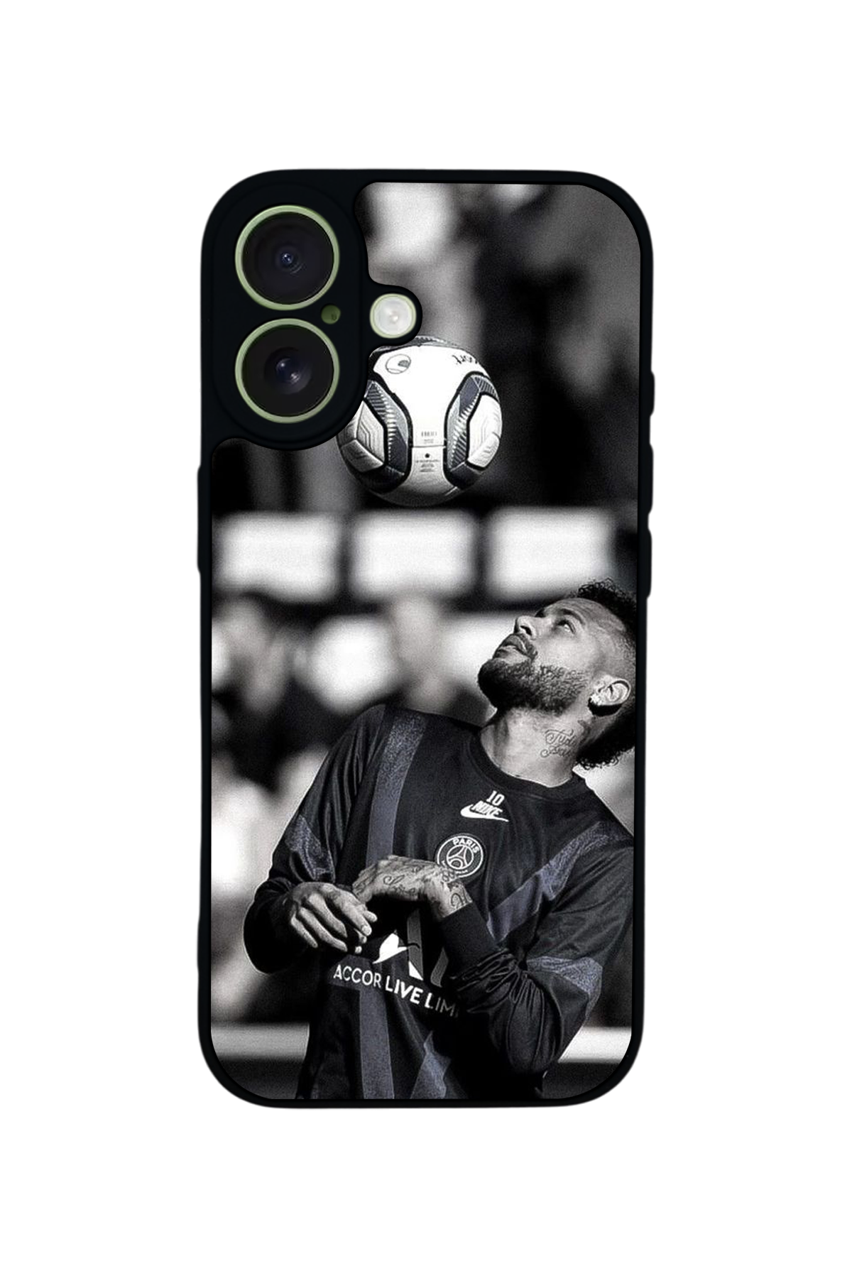 iPhone 17 Uyumlu Neymar Tasarımlı Glossy Premium Kılıf