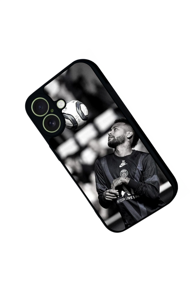 iPhone 17 Uyumlu Neymar Tasarımlı Glossy Premium Kılıf