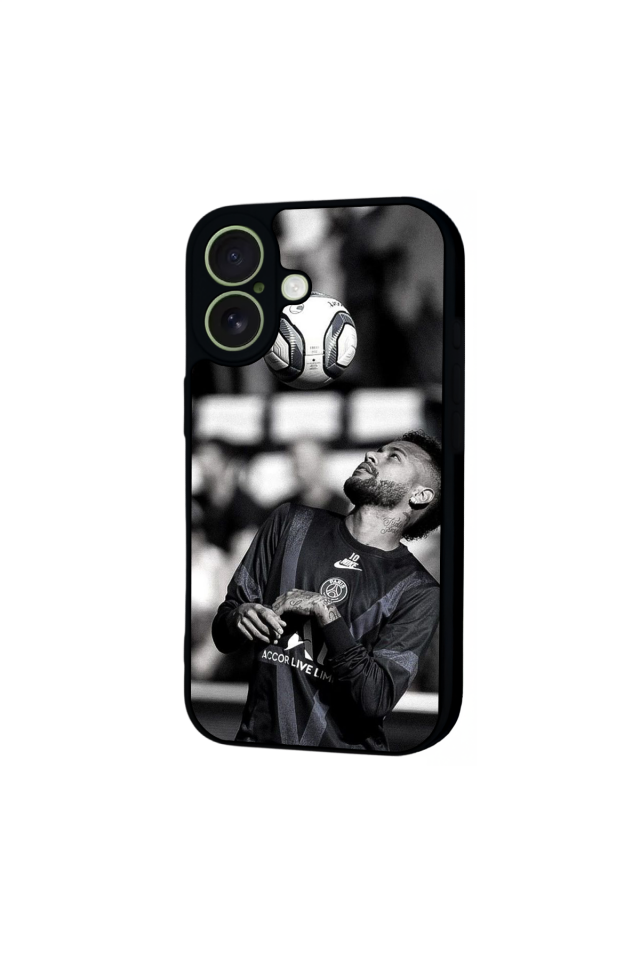 iPhone 17 Uyumlu Neymar Tasarımlı Glossy Premium Kılıf