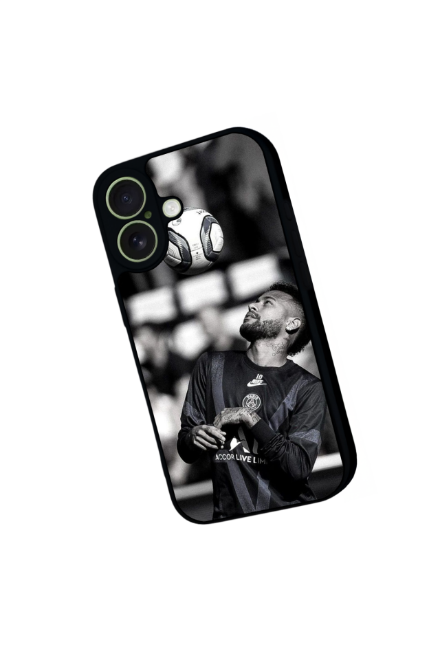 iPhone 17 Uyumlu Neymar Tasarımlı Glossy Premium Kılıf