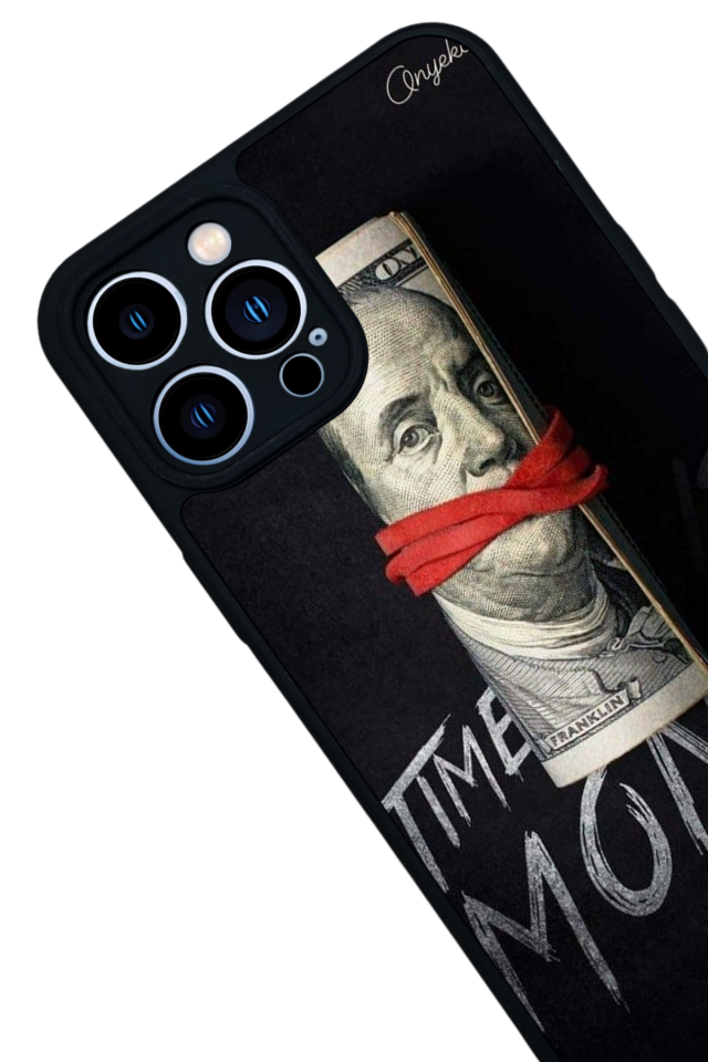 iPhone 12 Pro Max Uyumlu Para Tasarımlı Glossy Premium Kılıf