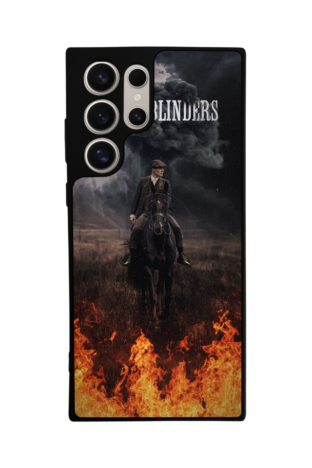 Samsung Galaxy S22 Ultra Uyumlu Peaky Blinders Tasarımlı Glossy Premium Kılıf