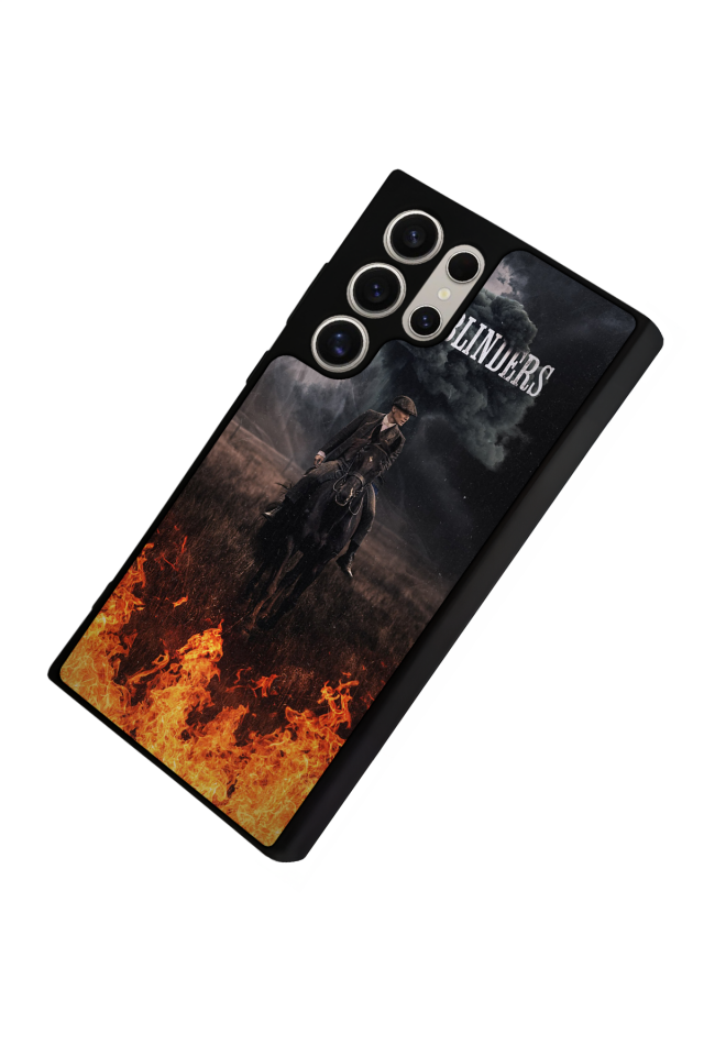 Samsung Galaxy S22 Ultra Uyumlu Peaky Blinders Tasarımlı Glossy Premium Kılıf