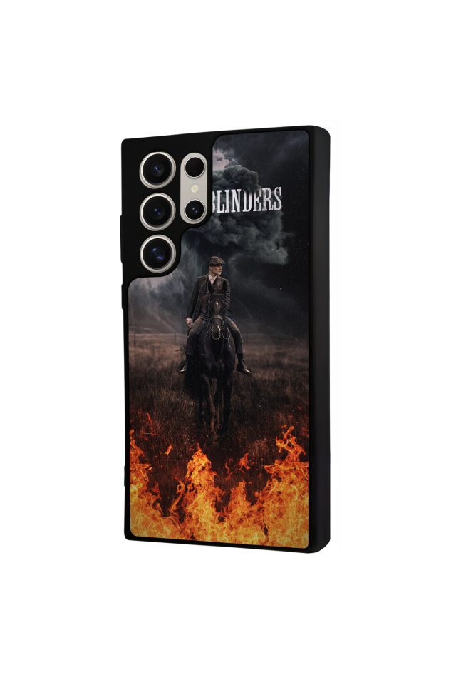 Samsung Galaxy S22 Ultra Uyumlu Peaky Blinders Tasarımlı Glossy Premium Kılıf