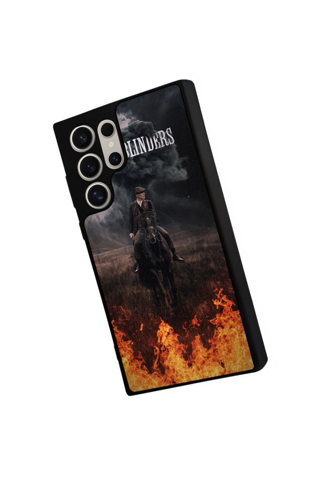 Samsung Galaxy S22 Ultra Uyumlu Peaky Blinders Tasarımlı Glossy Premium Kılıf