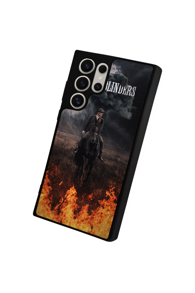 Samsung Galaxy S22 Ultra Uyumlu Peaky Blinders Tasarımlı Glossy Premium Kılıf