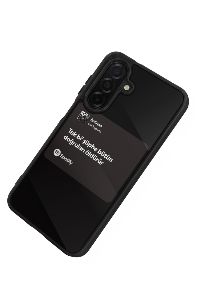 Samsung Galaxy A26 Uyumlu Sarki Sozleri Tasarımlı Glossy Premium Kılıf
