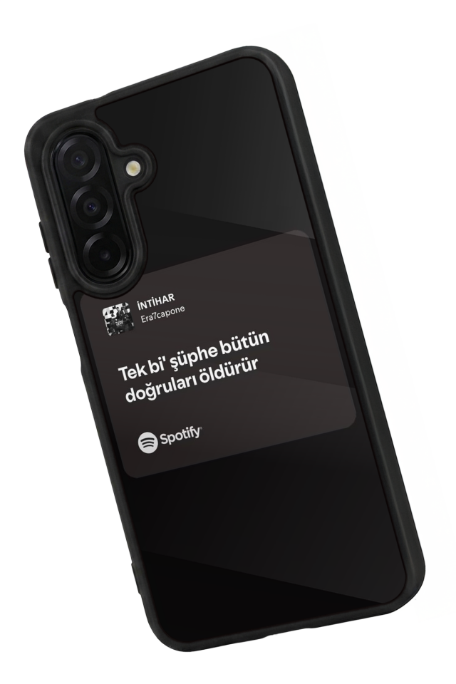 Samsung Galaxy A26 Uyumlu Sarki Sozleri Tasarımlı Glossy Premium Kılıf