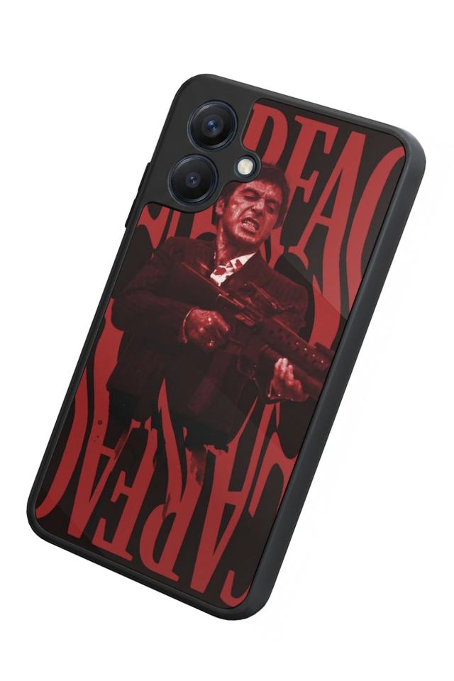 Samsung Galaxy A07 Uyumlu Scarface Tasarımlı Glossy Premium Kılıf