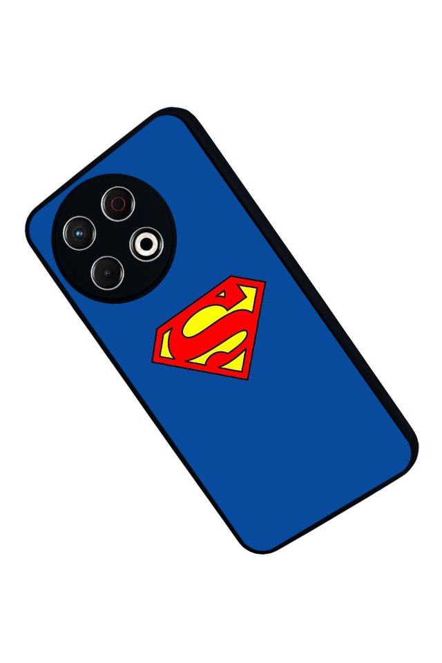 Tecno Spark 30 Pro Uyumlu Superman Tasarımlı Glossy Premium Kılıf