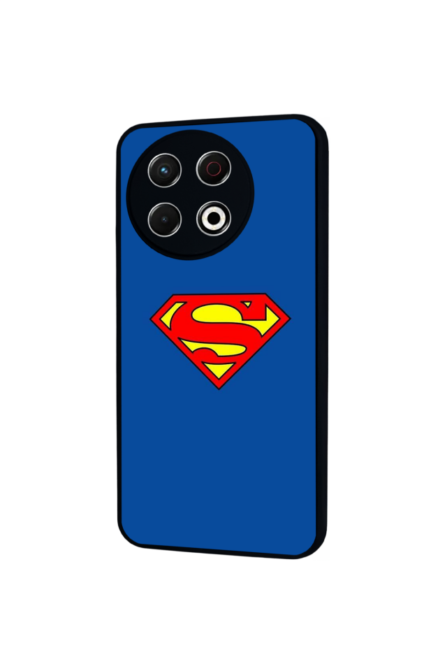 Tecno Spark 30 Pro Uyumlu Superman Tasarımlı Glossy Premium Kılıf
