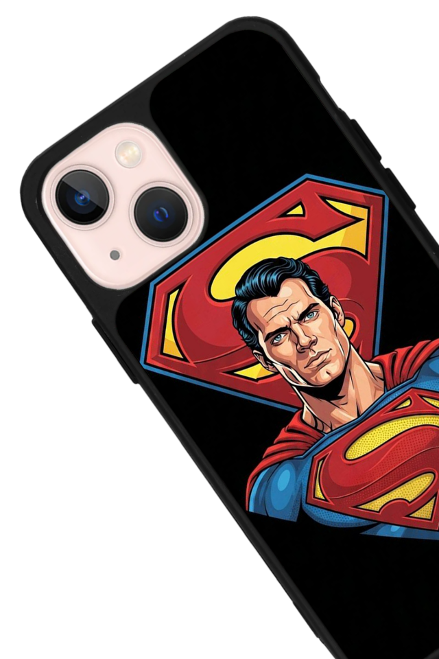 iPhone 15 Plus Uyumlu Superman Tasarımlı Glossy Premium Kılıf