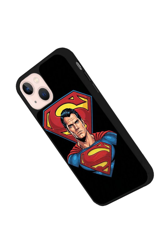 iPhone 15 Plus Uyumlu Superman Tasarımlı Glossy Premium Kılıf