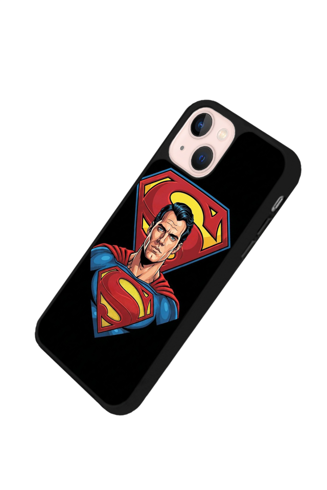 iPhone 15 Plus Uyumlu Superman Tasarımlı Glossy Premium Kılıf
