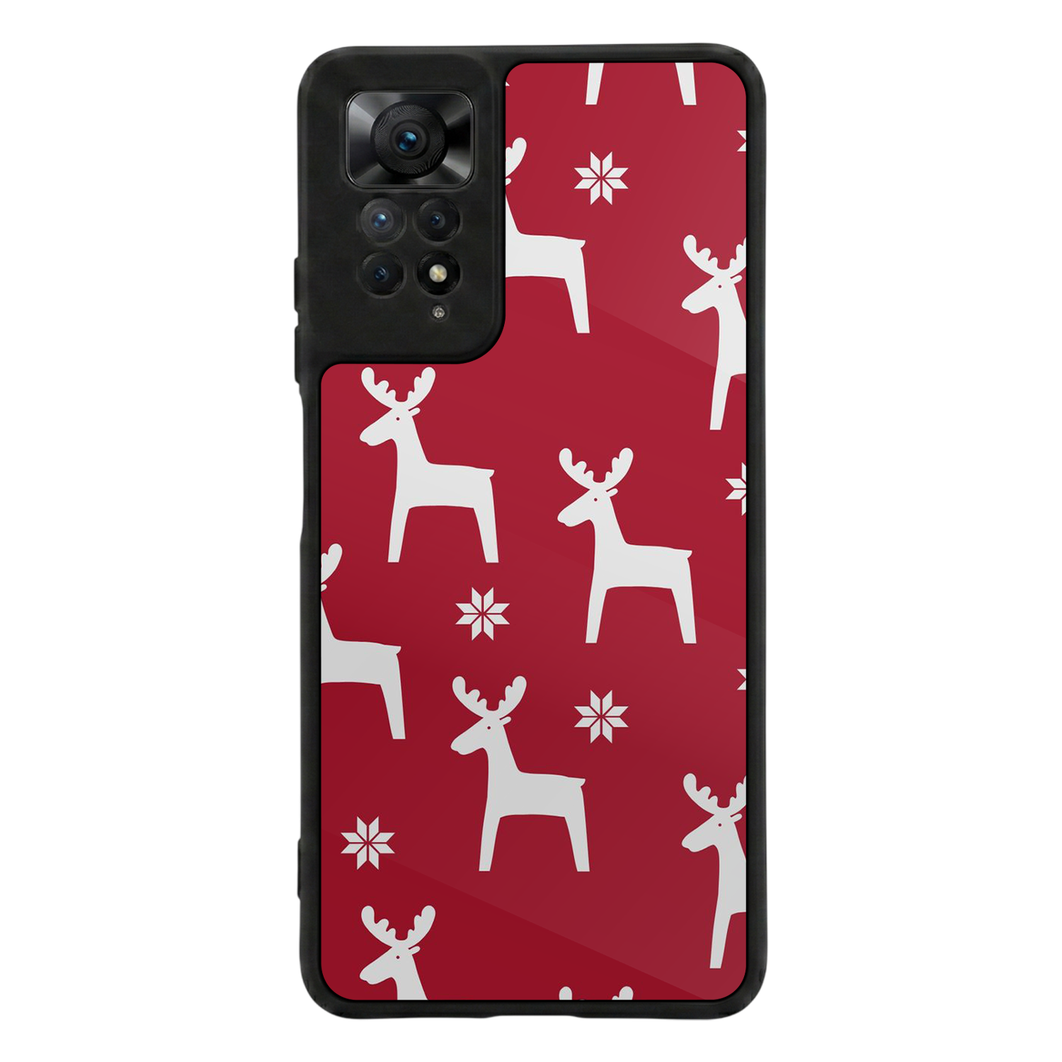 Xiaomi Redmi Note 11 Pro Uyumlu Yilbasi Christmas Tasarımlı Glossy Premium Kılıf