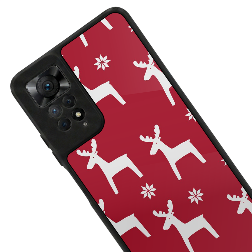 Xiaomi Redmi Note 11 Pro Uyumlu Yilbasi Christmas Tasarımlı Glossy Premium Kılıf